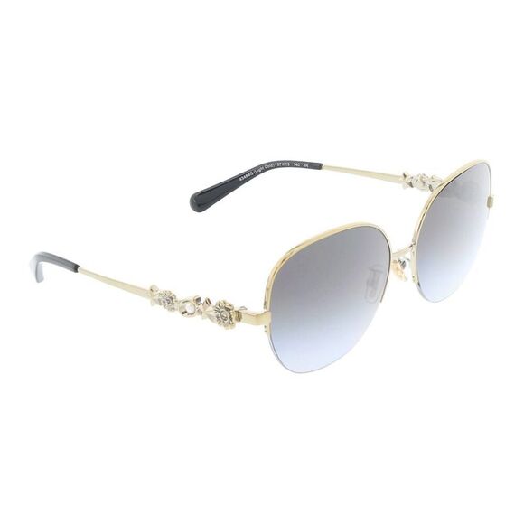 Coach 0HC7118B 93468G57 Light Gold Full rim Round Sunglasses - Picture 3 of 4